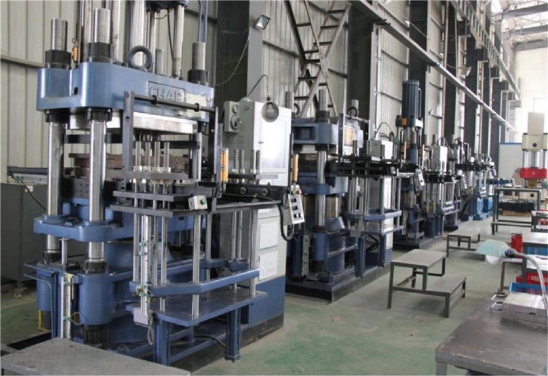 Rubber and plastic products and fastener assembly line